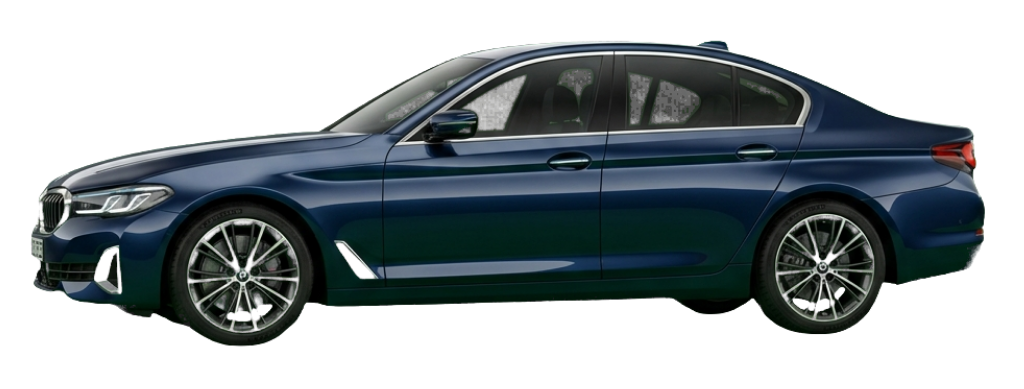 Business Sedan BMW 5 Series White