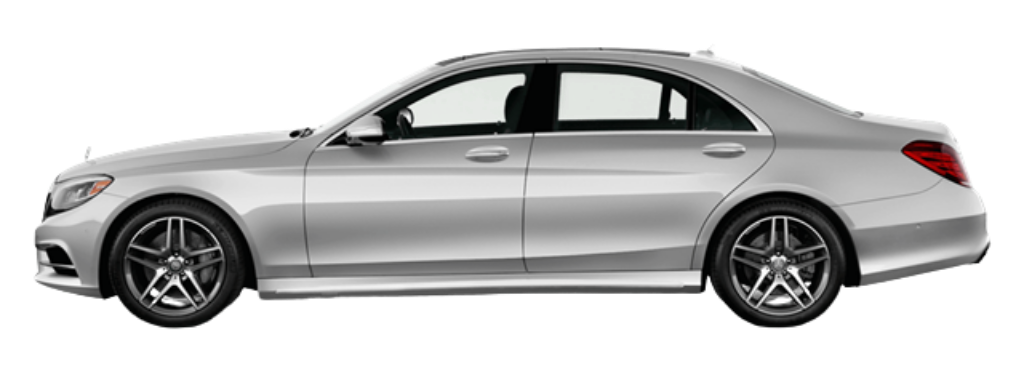 First Class Mercedes S-Class Black